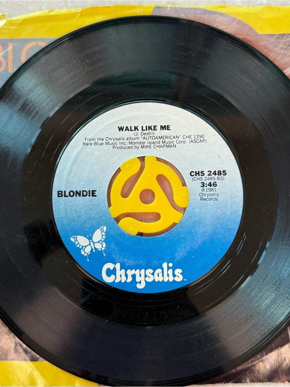Blondie Rapture Single 45rpm 7inch Brand new - Picture 5 of 5